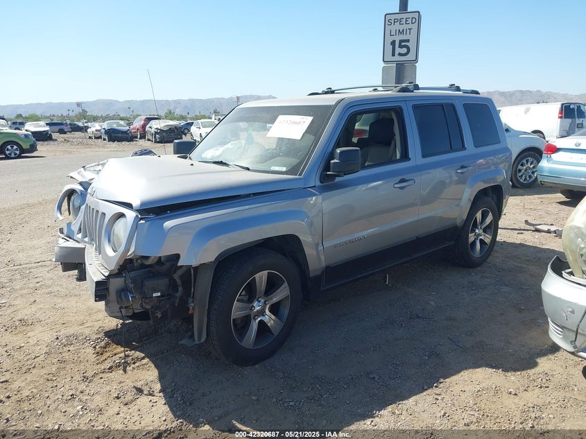 2016 JEEP PATRIOT VIN: 1C4NJPFA5GD600883