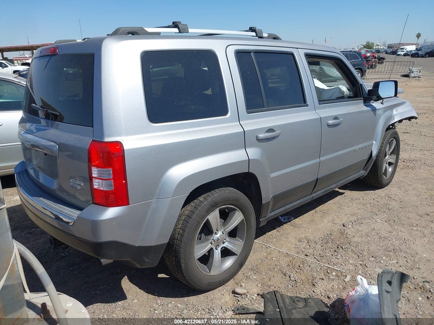 2016 JEEP PATRIOT VIN: 1C4NJPFA5GD600883