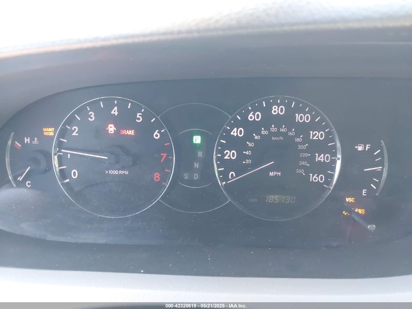 2005 Toyota Avalon Xls VIN: 4T1BK36B35U004004 Lot: 42320819