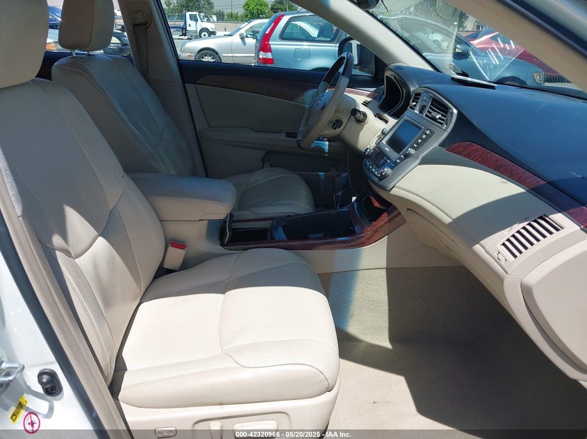 2012 TOYOTA AVALON VIN: 4T1BK3DBXCU468780