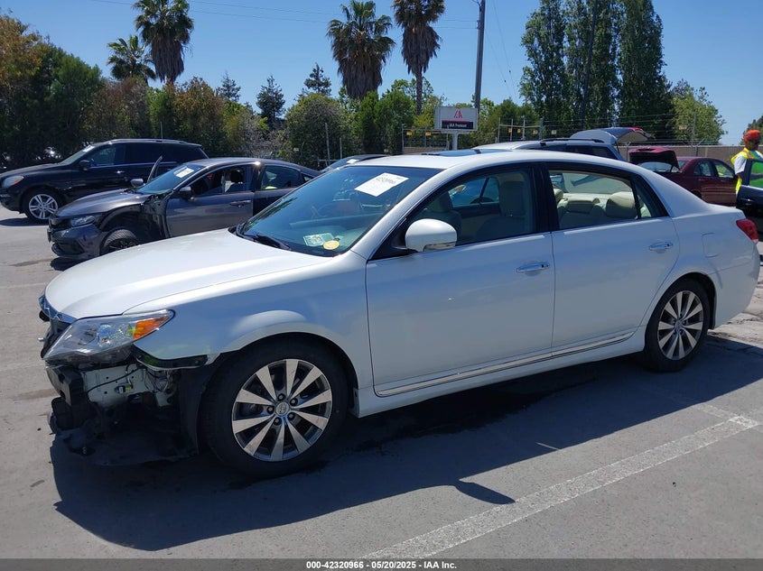 2012 TOYOTA AVALON VIN: 4T1BK3DBXCU468780