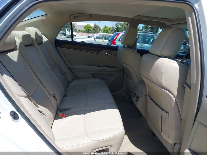 2012 TOYOTA AVALON VIN: 4T1BK3DBXCU468780