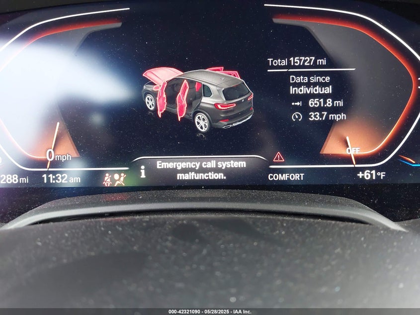 2021 BMW X5 XDRIVE40I - 5UXCR6C09M9E72265