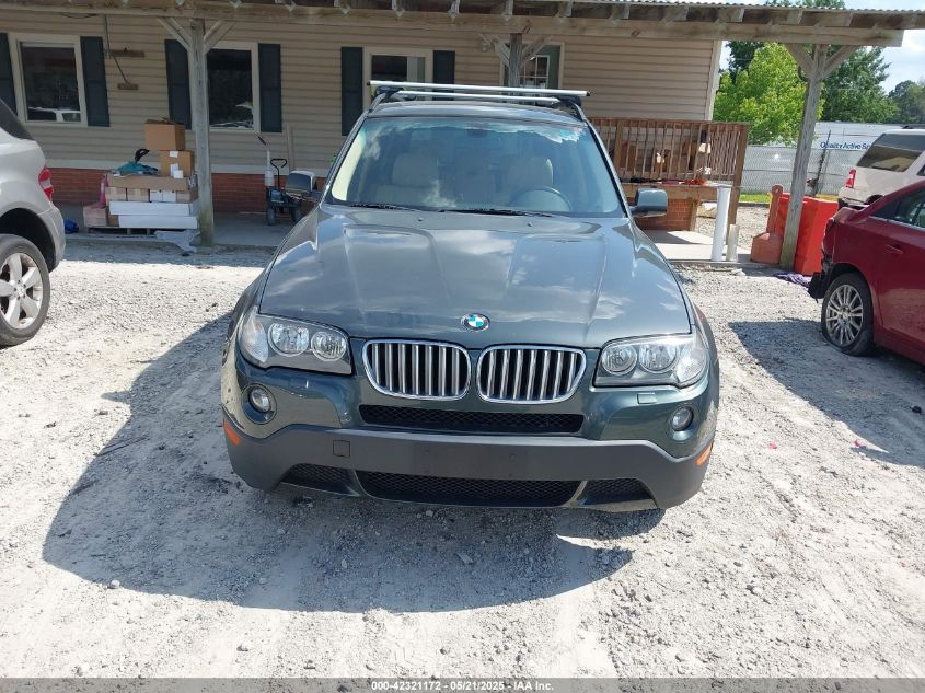 2008 BMW X3 3.0Si VIN: WBXPC93498WJ19136 Lot: 42321172