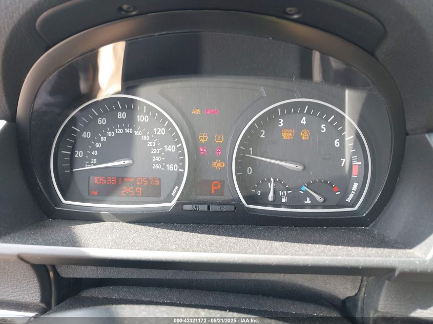 2008 BMW X3 3.0Si VIN: WBXPC93498WJ19136 Lot: 42321172