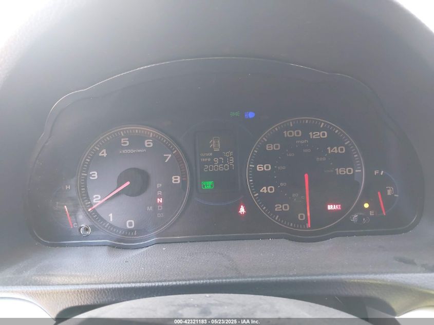 2005 Acura Tsx VIN: JH4CL96855C018908 Lot: 42321183