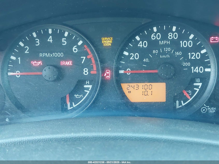 2007 NISSAN XTERRA VIN: 5N1AN08U07C527750