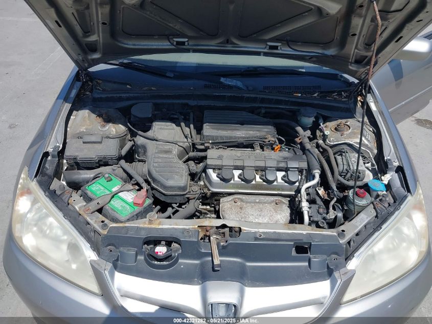 2004 Honda Civic Ex VIN: JHMES26744S002276 Lot: 42321282