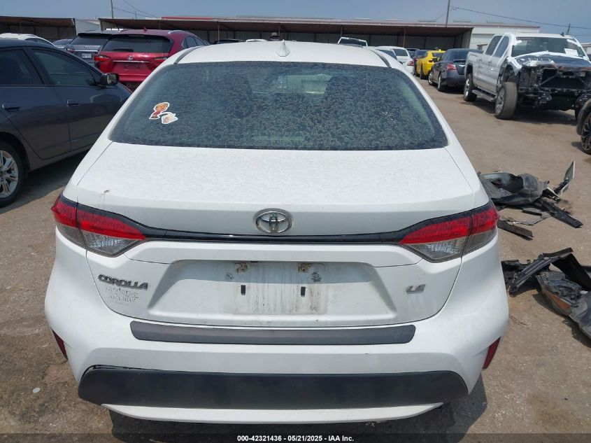 2022 Toyota Corolla Le VIN: 5YFEPMAE4NP273409 Lot: 42321436