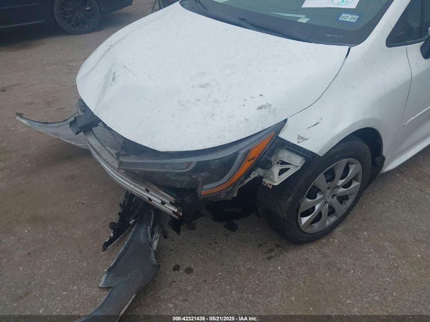 2022 Toyota Corolla Le VIN: 5YFEPMAE4NP273409 Lot: 42321436