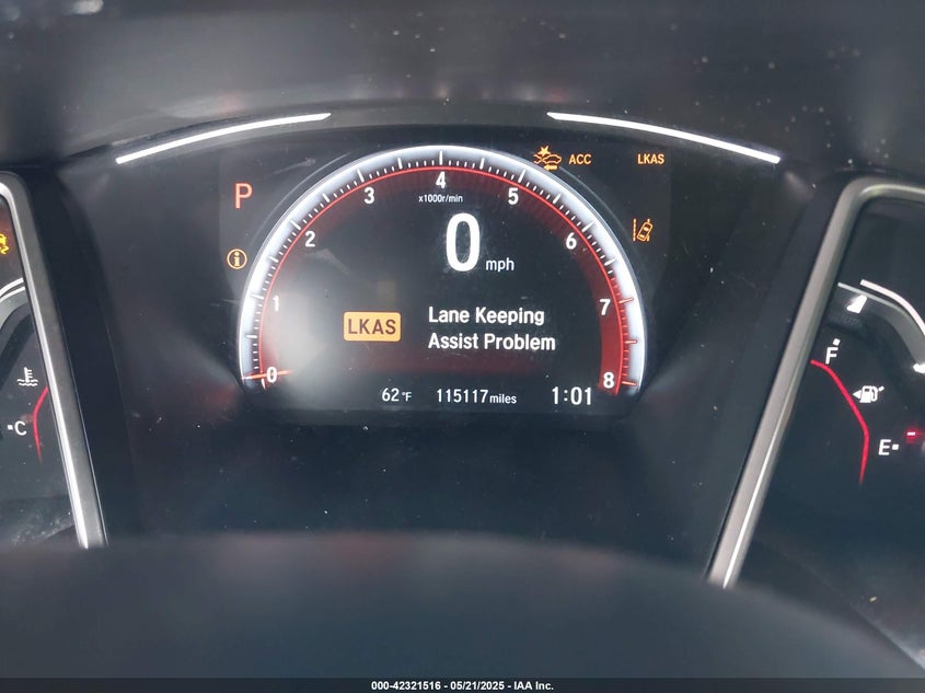 2019 HONDA CIVIC SPORT - 19XFC2F85KE212204