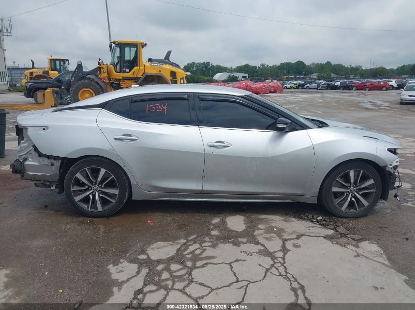 2020 Nissan Maxima Sv Xtronic Cvt VIN: 1N4AA6CVXLC370392 Lot: 43413449