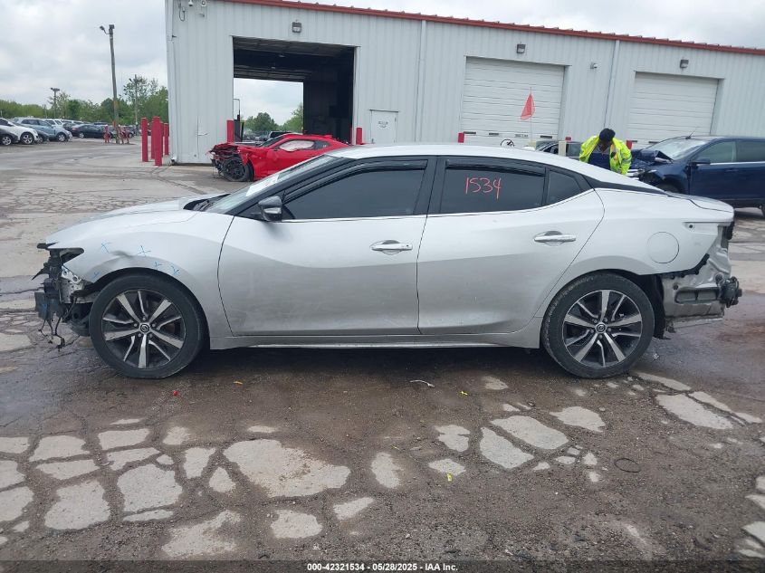 2020 Nissan Maxima Sv Xtronic Cvt VIN: 1N4AA6CVXLC370392 Lot: 43413449