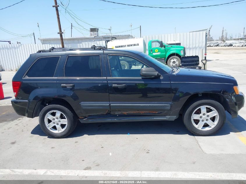 2005 Jeep Grand Cherokee Laredo VIN: 1J4GR48K55C597874 Lot: 42321649
