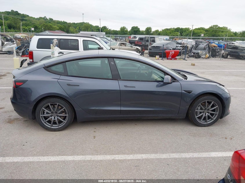 2023 Tesla Model 3 Rear-Wheel Drive VIN: 5YJ3E1EA3PF691297 Lot: 42321918