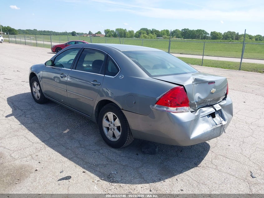2007 CHEVROLET IMPALA VIN: 2G1WT55K279301287