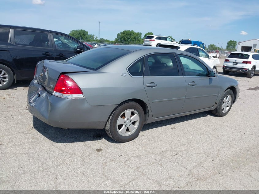 2007 CHEVROLET IMPALA VIN: 2G1WT55K279301287