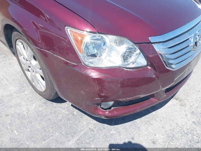 2008 TOYOTA AVALON VIN: 4T1BK36B78U309574