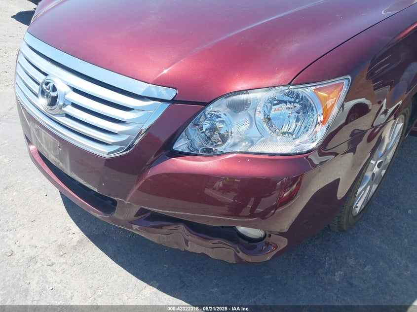 2008 TOYOTA AVALON VIN: 4T1BK36B78U309574