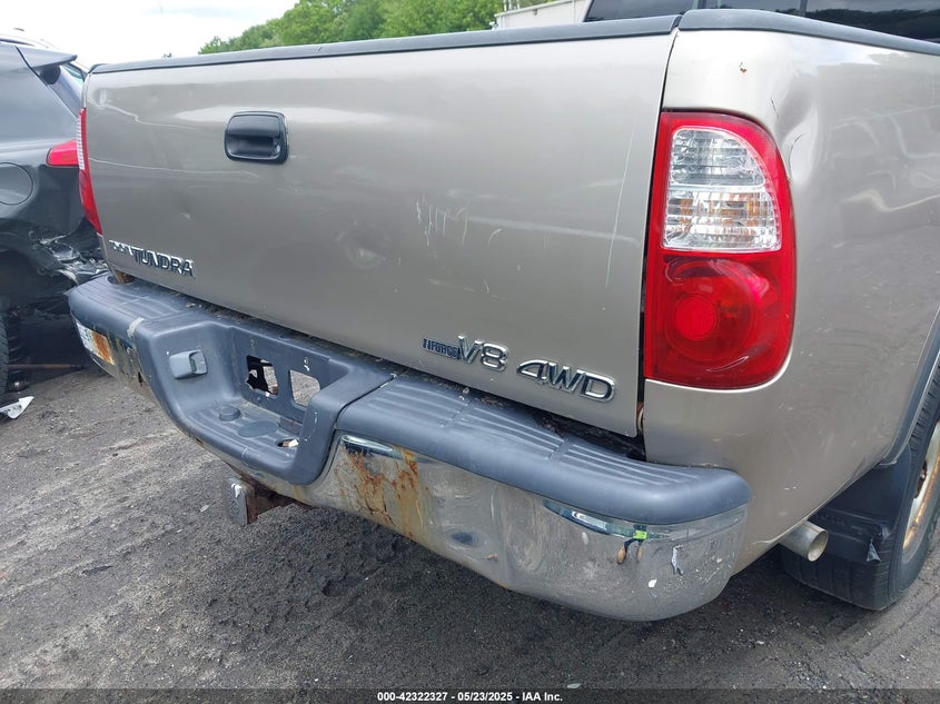 2006 Toyota Tundra Sr5 V8 VIN: 5TBBT44186S486131 Lot: 42322327