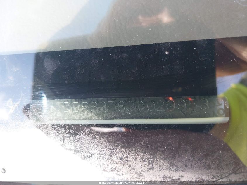 2003 Toyota Corolla Le VIN: JTDBR32E630029953 Lot: 42322556