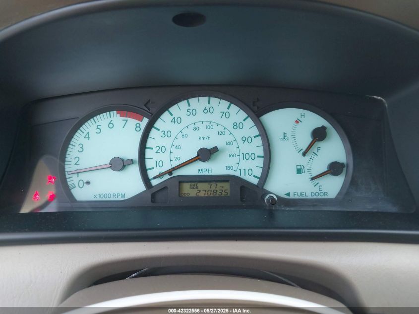 2003 Toyota Corolla Le VIN: JTDBR32E630029953 Lot: 42322556