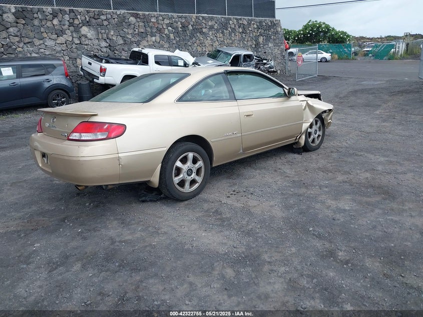 2000 TOYOTA CAMRY SOLARA auction photo 4