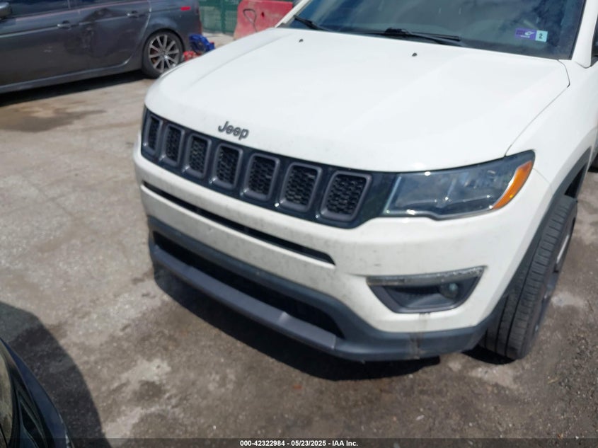 2021 Jeep Compass 2.4 80th Anniversary 4x4 White Lot 111042322984 Vin 3C4NJDEB9MT516631