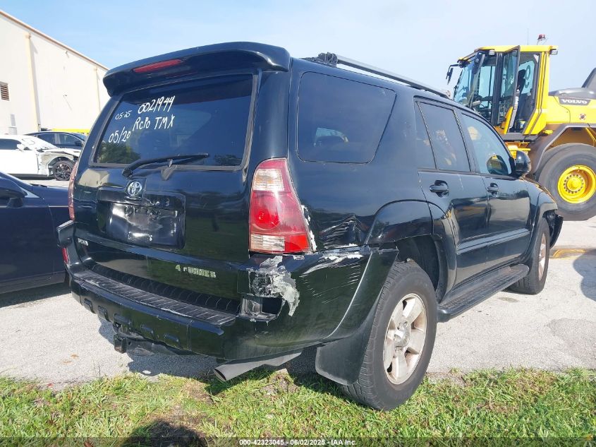 2005 Toyota 4Runner Sr5 V8 VIN: JTEZT14R550021944 Lot: 42323045