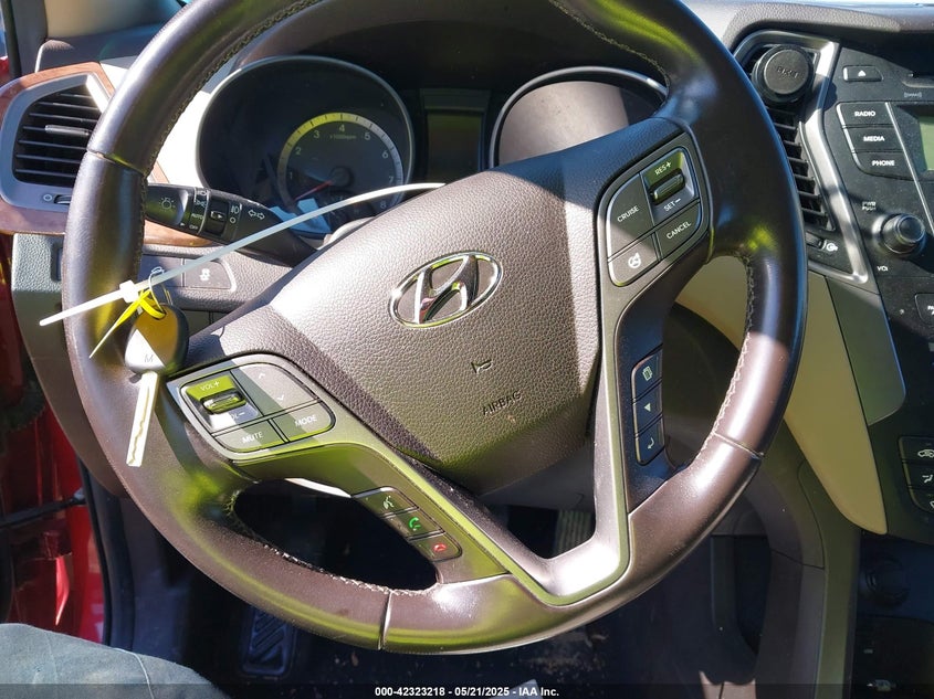 2013 Hyundai Santa Fe Sport VIN: 5XYZU3LB3DG105867 Lot: 42323218