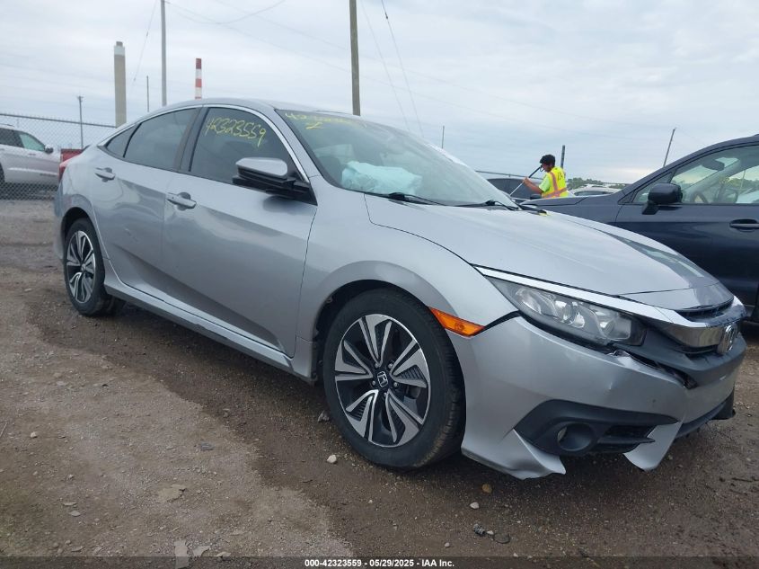 2017 Honda Civic Ex-T VIN: 19XFC1F31HE012556 Lot: 42323559