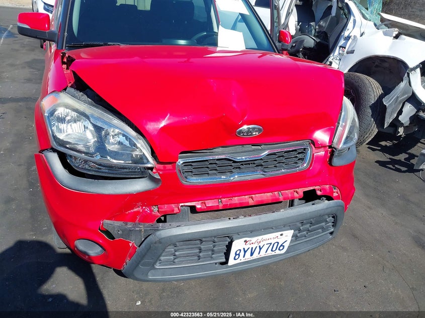 2012 KIA SOUL VIN: KNDJT2A67C7412311