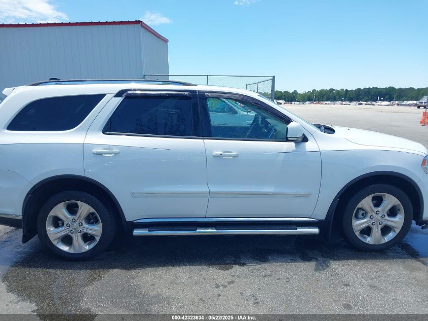 2015 Dodge Durango Limited VIN: 1C4RDHDGXFC176305 Lot: 42323634