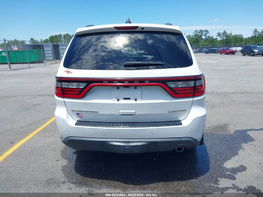2015 Dodge Durango Limited VIN: 1C4RDHDGXFC176305 Lot: 42323634