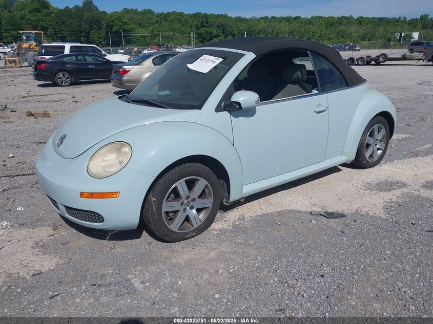 2006 VOLKSWAGEN NEW BEETLE VIN: 3VWRF31Y36M319679