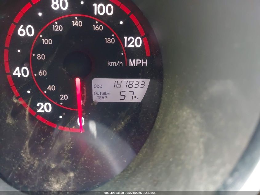 2006 Pontiac Vibe VIN: 5Y2SL65866Z426720 Lot: 42323800