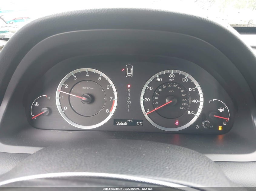 2009 HONDA ACCORD VIN: 1HGCP26819A055776