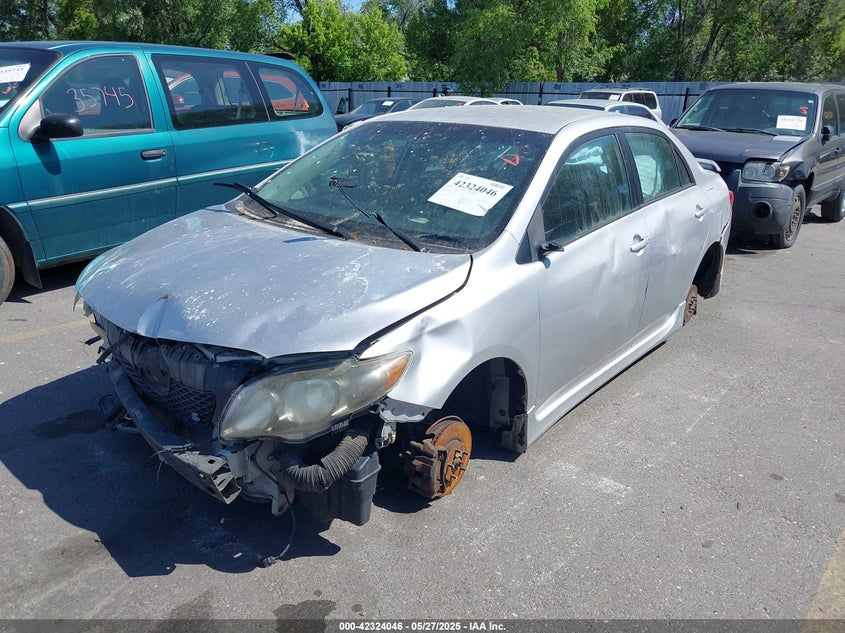 2009 TOYOTA COROLLA VIN: 1NXBU40E89Z162265