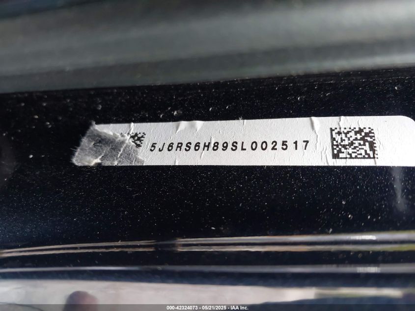 2025 Honda Cr-V Hybrid Sport-L VIN: 5J6RS6H89SL002517 Lot: 42324073