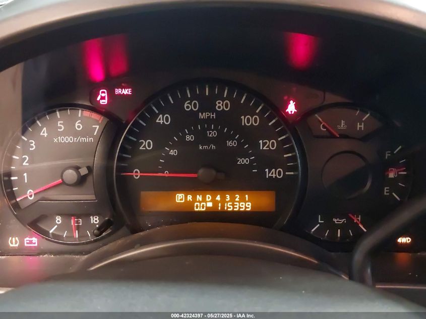 2004 Nissan Titan Xe VIN: 1N6AA07B94N580718 Lot: 42324397