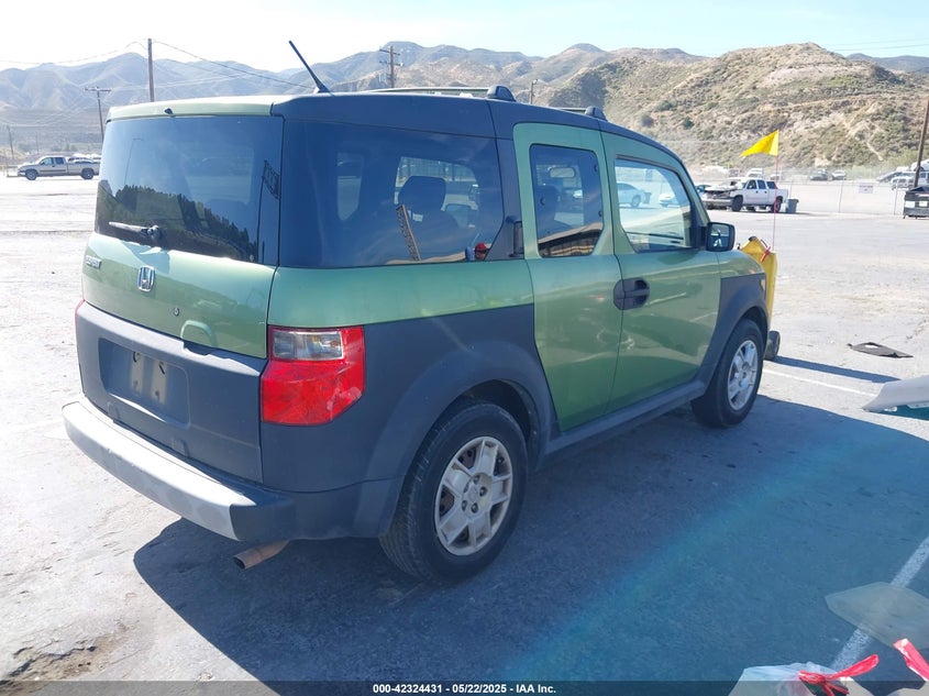 2007 HONDA ELEMENT VIN: 5J6YH18347L014860