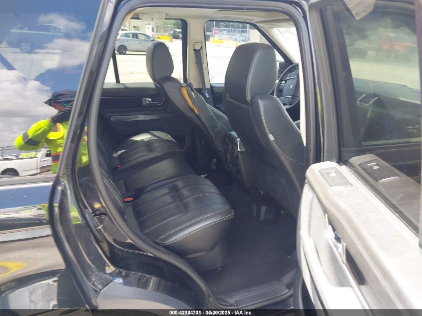 2013 Land Rover Range Rover Sport Hse VIN: SALSK2D43DA760864 Lot: 42324731