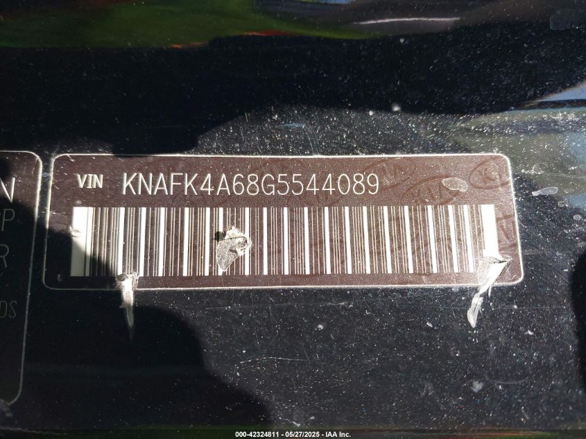 2016 Kia Forte Lx VIN: KNAFK4A68G5544089 Lot: 42324811