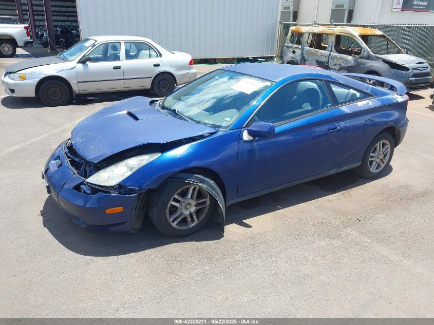 JTDDR32T820139134 2002 TOYOTA CELICA photo no. 2