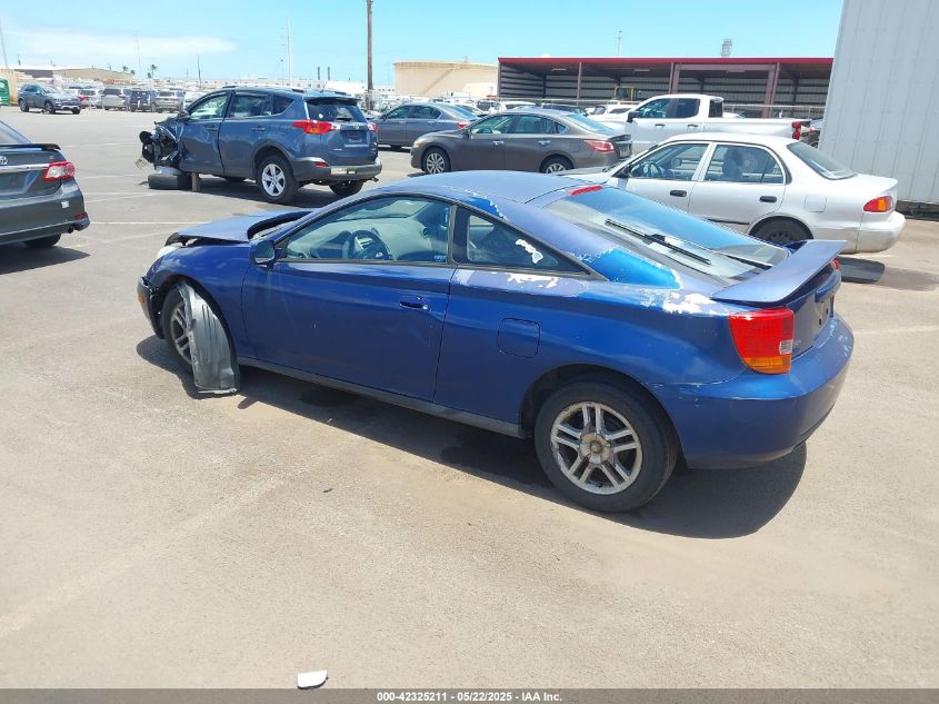 JTDDR32T820139134 2002 TOYOTA CELICA photo no. 3