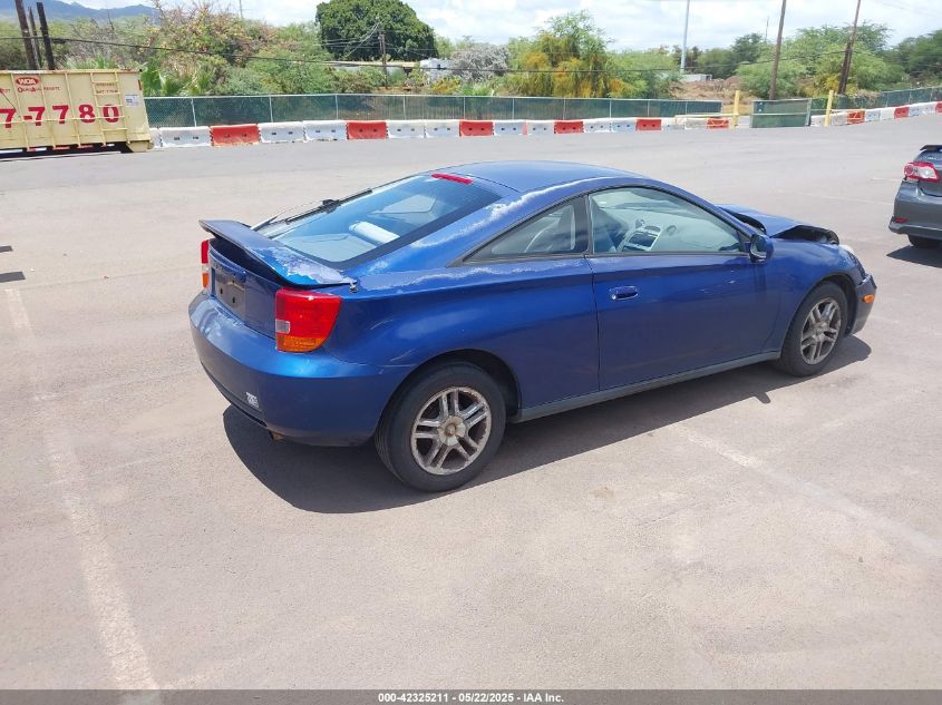 JTDDR32T820139134 2002 TOYOTA CELICA photo no. 4