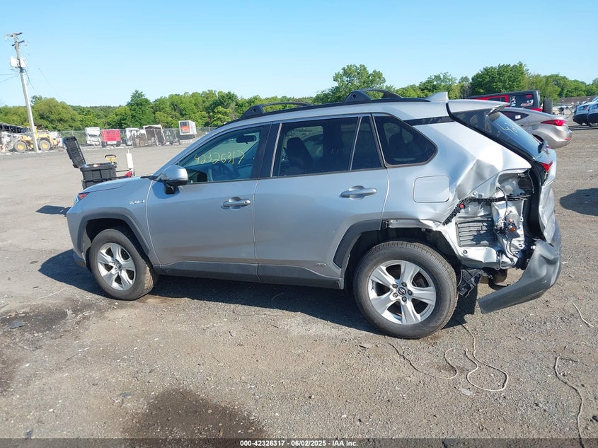 2020 TOYOTA RAV4 HYBRID XLE - 2T3RWRFV4LW055080