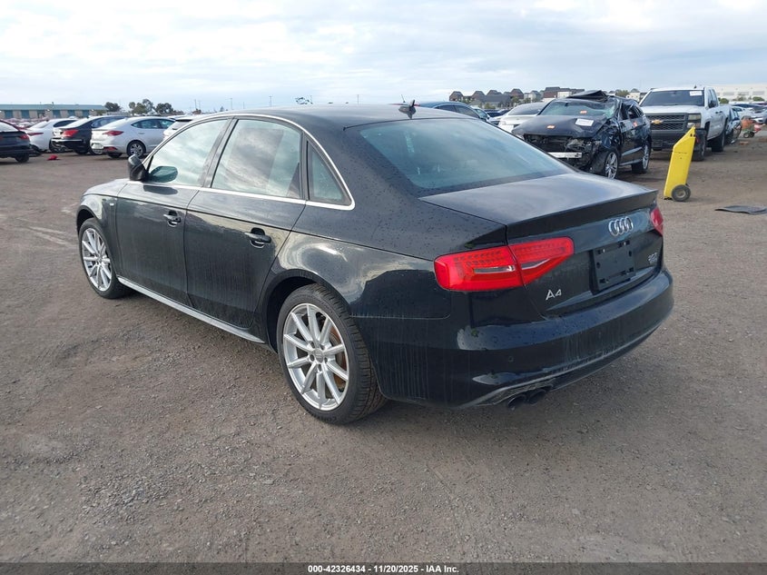 Vin: wauffafl5fn022553, lot: 42818655, audi a4 2.0t premium 20153