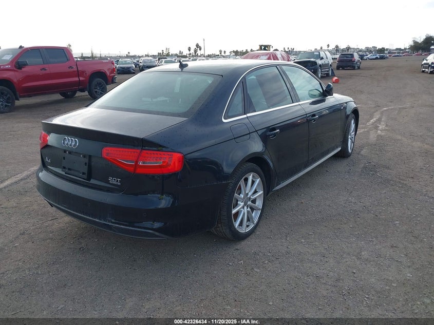 Vin: wauffafl5fn022553, lot: 42818655, audi a4 2.0t premium 20154