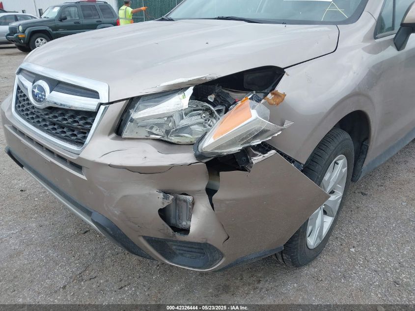 2015 Subaru Forester 2.5I Premium VIN: JF2SJAFC2FH425034 Lot: 42326444